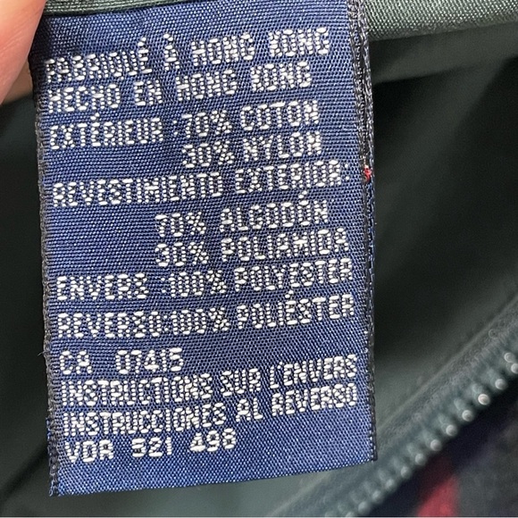 Vintage 90’s Náutica Reversible Windbreaker Jacket - Picture 12 of 14